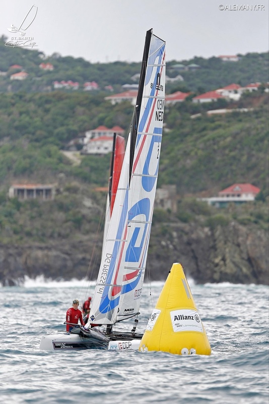 SAINT-BARTH CATA-CUP 2015 : ODP 2 (Elke DELNOOZ, Jeroen VAN LEEUWEN) © Pascal Alemany