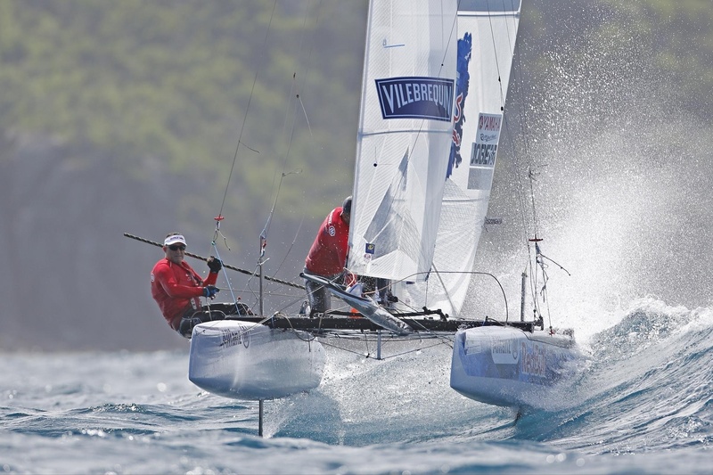 SAINT-BARTH CATA-CUP  2018 : Prix St-Barth Assurance, Allianz : ST BARTH ASSURANCES : Iordanis PASCHALIDIS, Konstantinos TRIGONIS  (GRE7) © Pascal Alemany