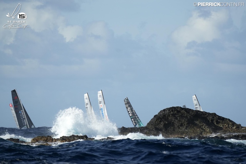 ST BARTH CATACUP 2023 (15e dition) : Prix Super U : PIXSAIL (Gurvan  BONTEMPS , Benjamin  AMIOT), SUPER U ST BARTHELEMY (Federico FERIOLI, Lucas GONZALEZ SMITH) © Pierrick Contin