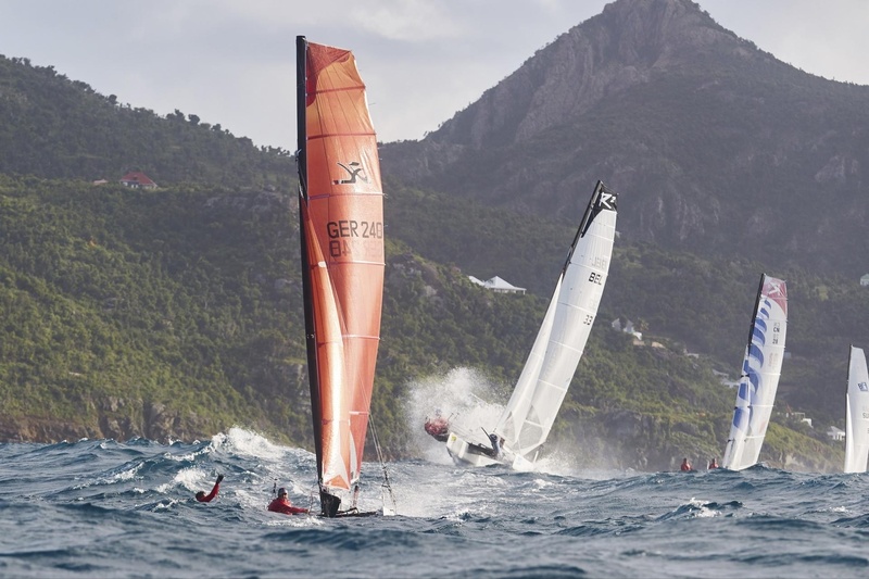 SAINT-BARTH CATA-CUP  2018 : Prix EDEN ROCK Villa Rental : BUDGET : Stefan VOGEL, Daniel PARERA (GER248) © Michael Gramm