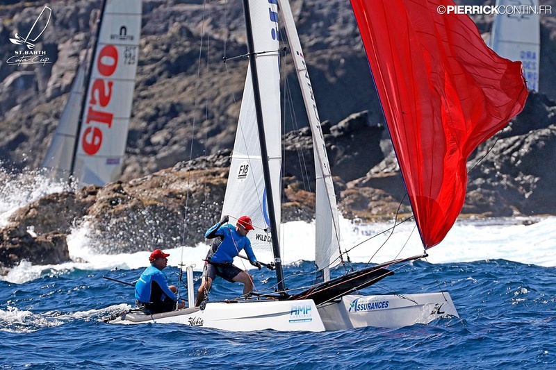 SAINTBARTH CATA-CUP 2016 : Prix St Barth Assurances - Allianz : St Barth Assurances Allianz 1 : Mitch Booth, Andy Dinsdale © Pierrick Contin