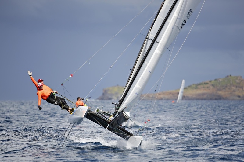 SAINT-BARTH CATACUP 2019 : Grand Prix Design Affairs : GSL IMPORT EXPORT : Ecki KAPHENGST, Max SAID (GER17) © Pascal Alemany