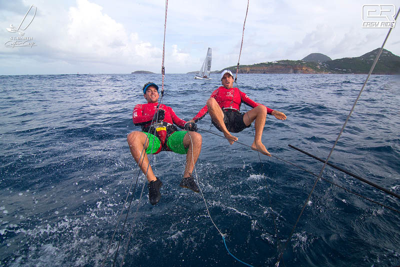 SAINT-BARTH CATA-CUP 2015 : ST BARTH ASSURANCES-ALLIANZ 2 (Orion MARTIN, Charles GATE) © Emmanuel Duclos