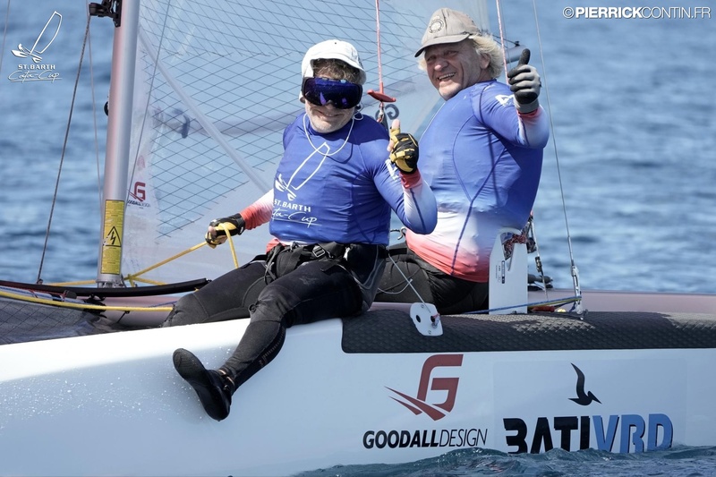 SAINT-BARTH CATA-CUP 2024 : LES PERLES DE ST BARTH - BATIVRD : Patrick DEMESMAEKER, Olivier GAGLIANI (BEL1) © Pierrick Contin