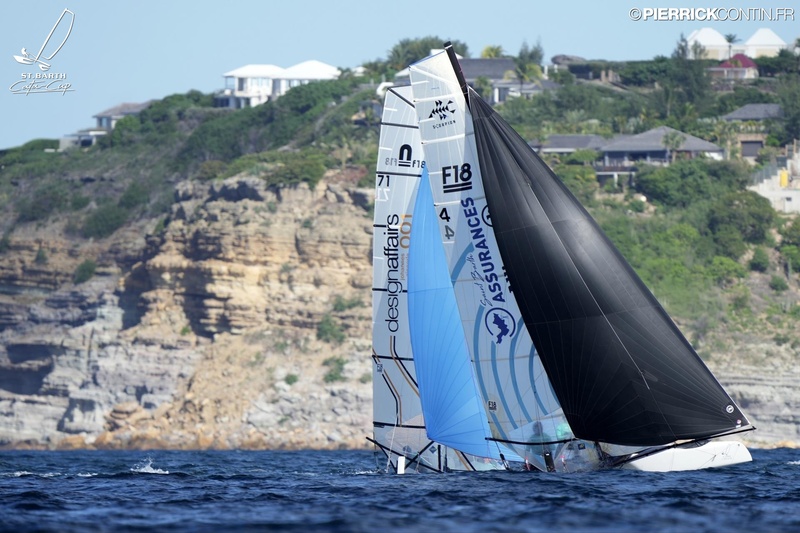 SAINT-BARTH CATACUP 2022 : SAINT BARTH ASSURANCES : Agustn  KREVISKY, Juan Martn  BENTEZ , DESIGN AFFAIRS OO1 : Cedric BADER, Laurent BADER © Pierrick Contin