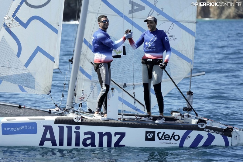 SAINT-BARTH CATA-CUP 2024 : SAINT BARTH ASSURANCES : Pablo VOLKER, Federico POLIMENI (ESP042) © Pierrick Contin