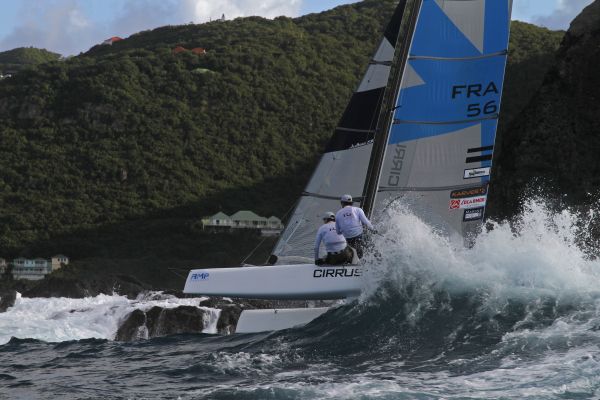 Saint-Barth Cata Cup 2011 : Gurvan Bontemps/Guisseppe Dessi © Pascal Alemany