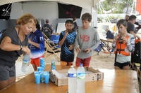 Entrainement (avec les enfants du club)  Pierrick Contin