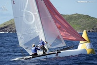 LES PERLES DE ST BARTH - BATIVRD : Patrick DEMESMAEKER, Olivier GAGLIANI (BEL1)  Pierrick Contin